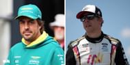 Fernando Alonso and Brad Keselowski (Images: All via Getty)